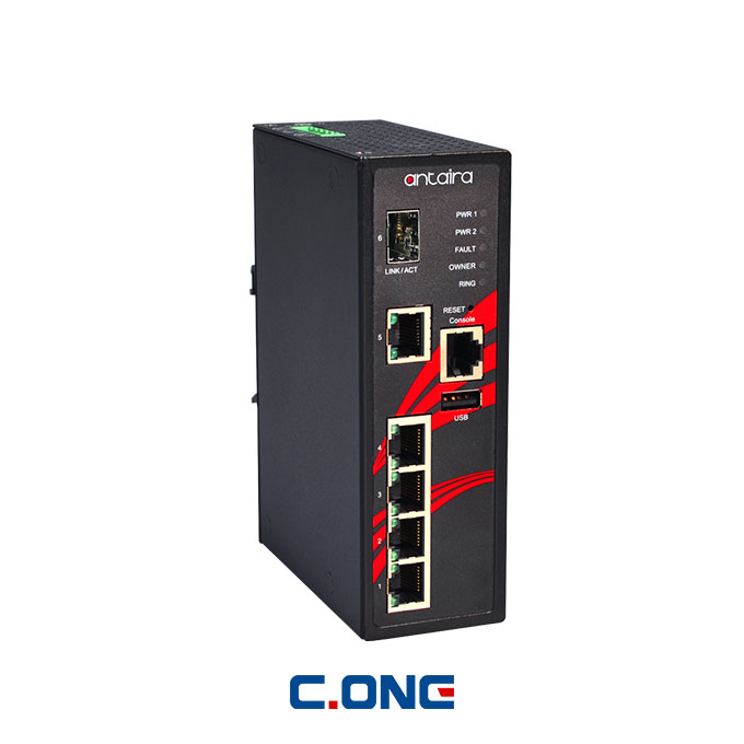 سوییچ +PoE شبکه صنعتی آنتایرا مدل LMP0601GSFP شرکت سیوان